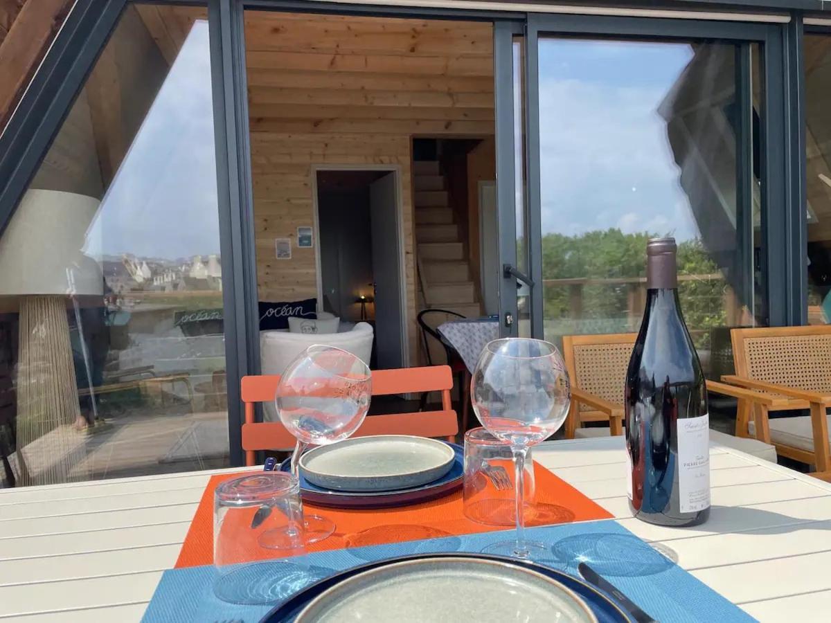 Вилла Le Tipi Bleu Tiny House Neuve Avec Terrasse Et Jardin Камаре-сюр-Мер Экстерьер фото