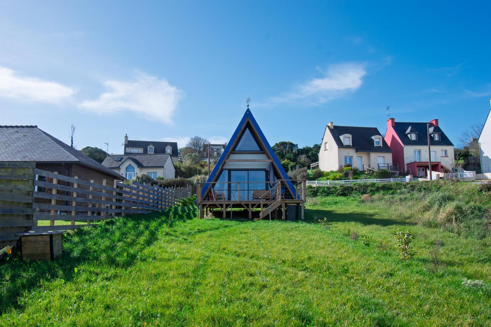 Вилла Le Tipi Bleu Tiny House Neuve Avec Terrasse Et Jardin Камаре-сюр-Мер Экстерьер фото